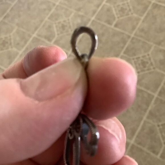 Sterling SILVER 925 MARCASITE BEAUTIFUL CROSS - Picture 6 of 7